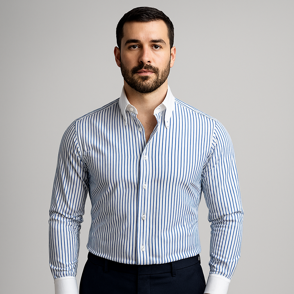 Camisa Social Masculina Lorennzi Veneza